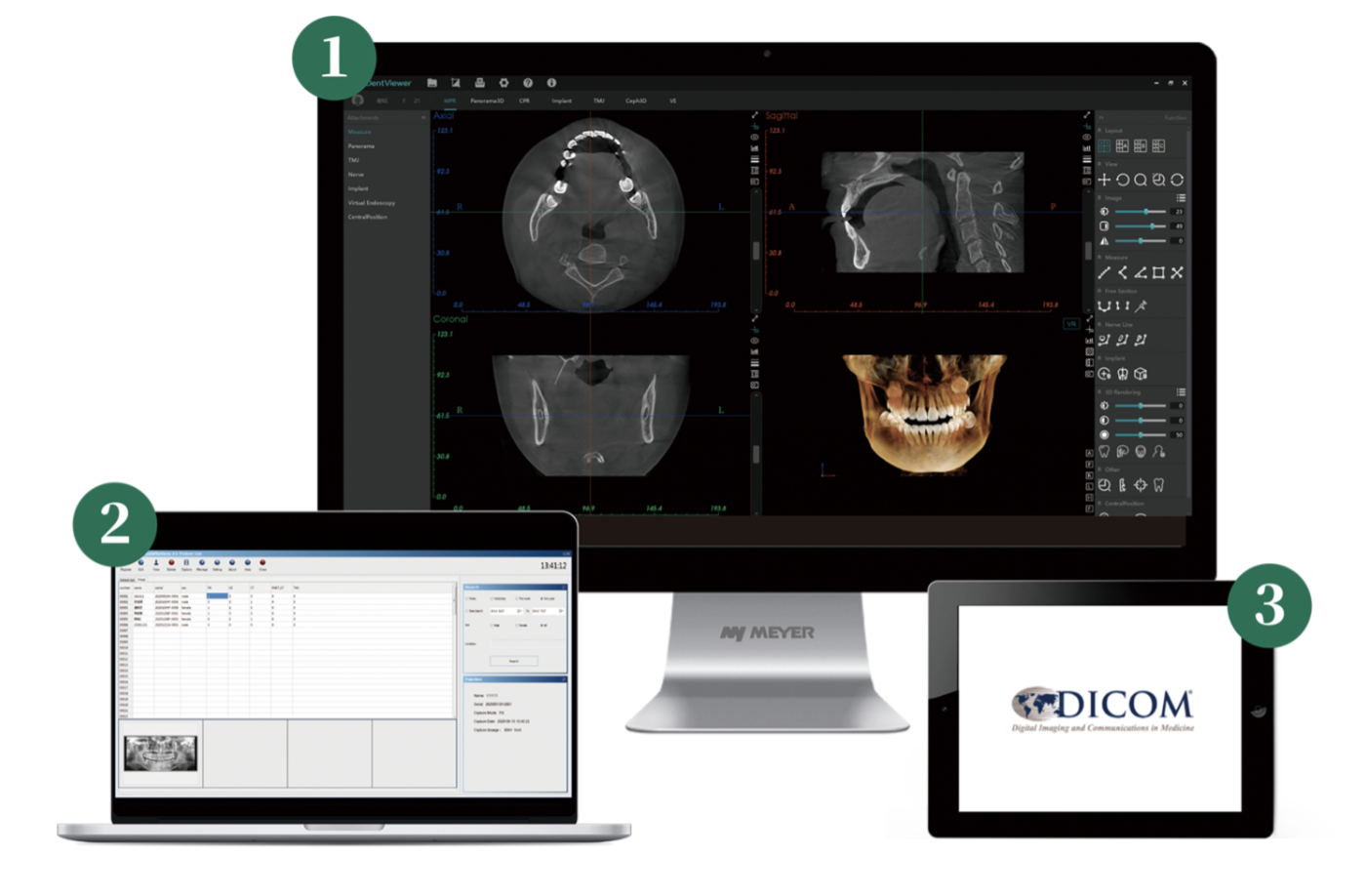 Logiciel 3D Meyer dental France